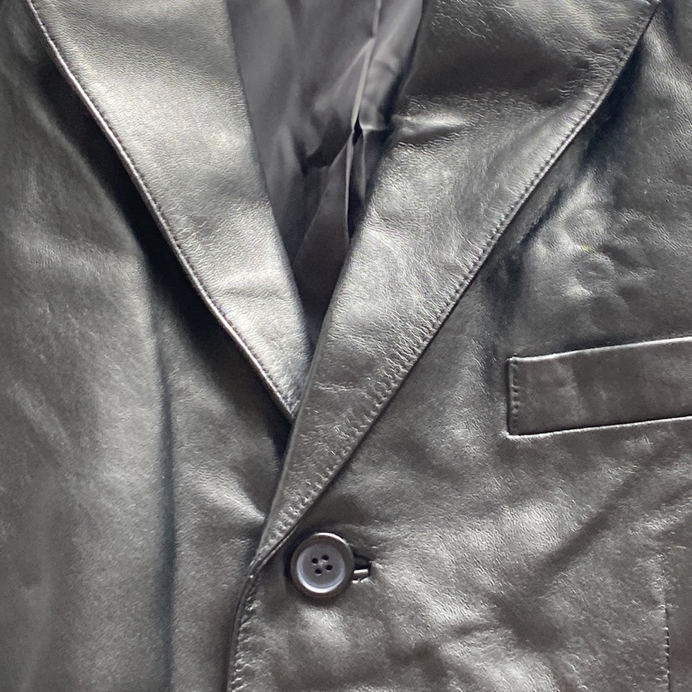Mens Real leather sport jacket